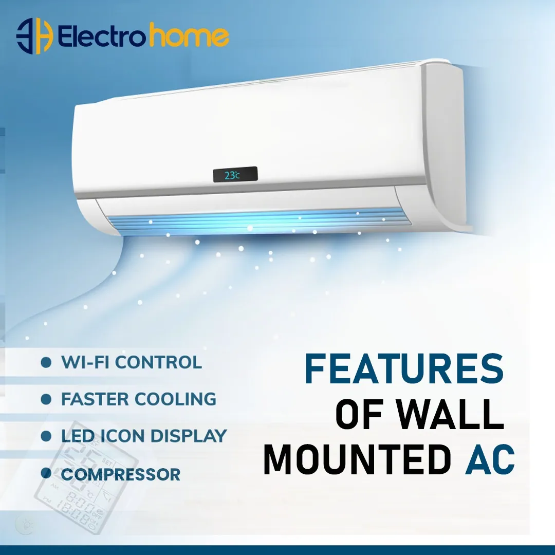 latest features of wall mounted ACs